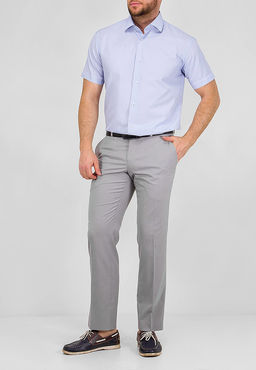 Сорочка мужская короткий рукав GREG 121/109/1017/Z/1  фото 4