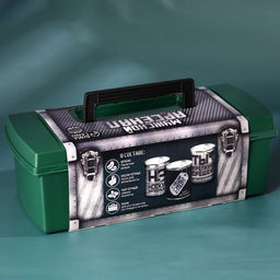 Набор Необходимый запас в ящике для инструментов, чай чёрный со вкусом имбиря 60 г., арахис жарный с солью 100 г., носки. - Simaland фото 7