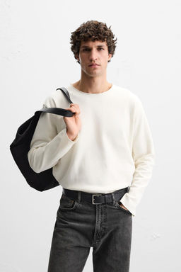RIBBED TEXTURED T-SHIRT - Zara фото 2