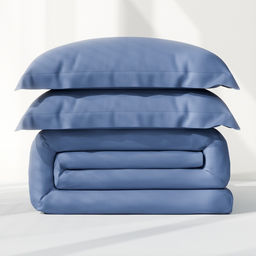 Постельное бельё Этель Евро Blue lake 200х215, 215х240, 50х70+3-2 шт, мако-сатин, 114г/м2  фото 12