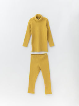 Костюм водолазка и легинсы, серый - Lesi kids фото 18