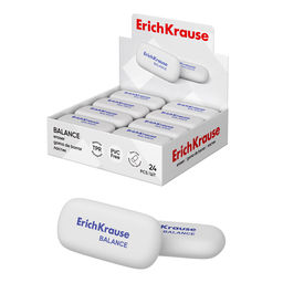 АКЦИЯ Цена за 24 шт. Ластик ErichKrause Balance (в коробке по 24 шт.)