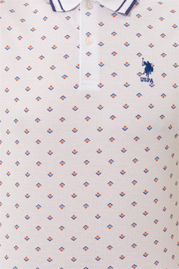 U. S. Polo Assn Мужская синяя футболка с воротником-поло - U.s. polo assn фото 12