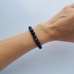 Браслет из полосатого Агата 17 см