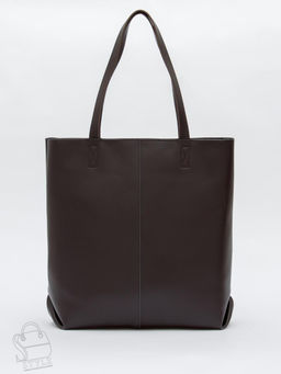 Сумка женская кожаная 6063L coffee Polina&Eiterou