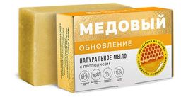 Медовое мыло Обновление с прополисом - Крымский лекарь фото 3