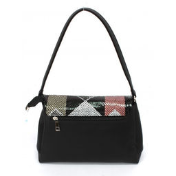 Сумка женская иск/кожа+нат/кожа ADEL-201/3в, 3отд, 2внут, карм, плечевой ремень, мозаика 262826 - Adelia фото 2