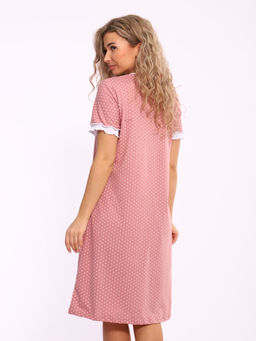 М431 Сорочка Зефирка (сухая роза) - Иванушка-трикотаж фото 5