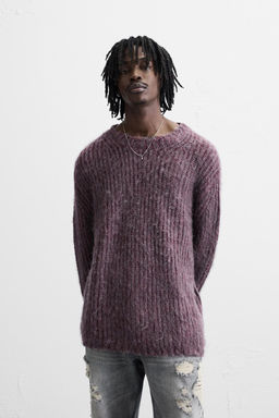 BRUSHED TEXTURE SWEATER - Zara фото 2