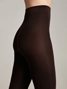 Колготки теплые CONTE COTTON 250 mocca - Conte elegant фото 2