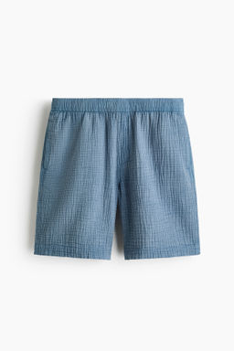 Pantal?n corto en muselina Relaxed Fit