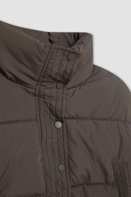 Водоотталкивающее пальто для девочек - Defacto фото 8