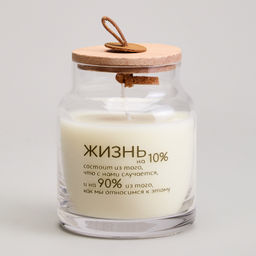 СВЕЧА В БАНОЧКЕ NATURE WICKED BERRY 8,5*10 СМ