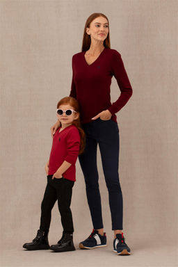 Женские темно-синие брюки Неожиданная скидка в корзине