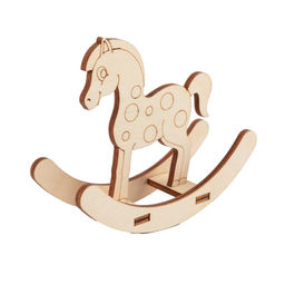 Заготовка для декорирования Mr. Carving КЛ-41 Лошадка-качалка фанера х 9.7 х 8 см