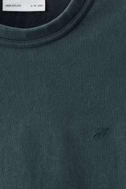 Camiseta boxy de algod?n - H&m фото 7