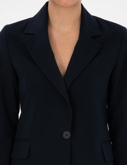 Lacivert Slim Fit Ceket