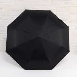 Зонт автоматический Однотонный, 3 сложения, 8 спиц, R = 48 см, цвет МИКС - Simaland фото 6