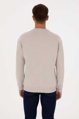 Erkek Ta_ Basic Sweatshirt
