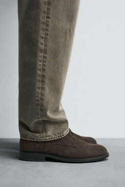LEATHER SMART SHOES - Zara фото 6