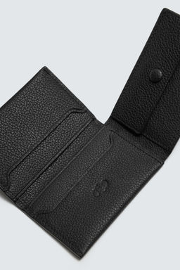 FOLDABLE LEATHER CARD HOLDER - Zara фото 4