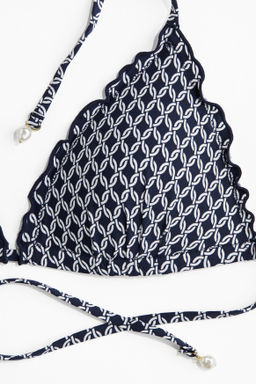 Top de bikini de tri?ngulo con push-up - H&m фото 6