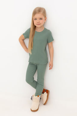Crockid _ КР 400630/весенний зеленый к531 бриджи для дев  фото 5
