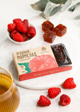 Мармелад ягодный с малиной, 200 г - Сибирский кедр фото 3