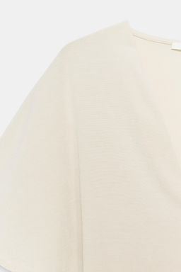 TOP FLUIDO ESCOTE PICO / Crudo - Zara фото 7