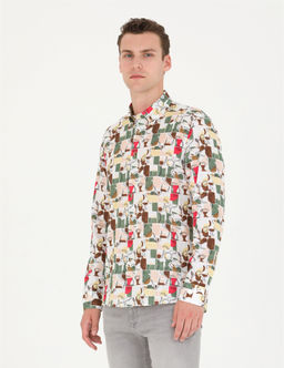 Haki Regular Fit Uzun Kollu G_mlek