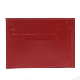Визитница-кардхолдер Croco-В-207 н/к, 1отд, 9карм, красный матовый (16) 221757 фото 2