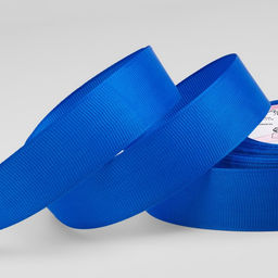 Цена за 2 шт. Лента репсовая, 25 мм, 23±1 м, синяя №40