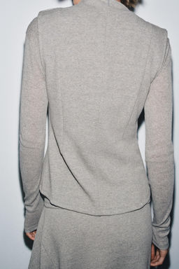 DOUBLE LONG SLEEVE TOP - Zara фото 3