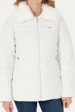U. S. Polo Assn / Женское пальто цвета экрю - U.s. polo assn фото 6