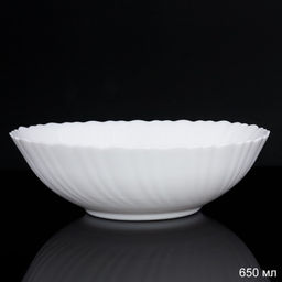 Салатник 650 мл 175 мм тарелка глубокая белая / TW-70XN (WHITE) /уп 48/