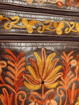 Сумка натуральная кожа через плечо №1114/55 - Ганг фото 3