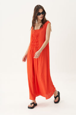 Платье 4792 апельсин