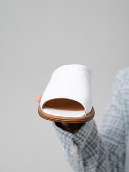 Сабо 4012.23663br.Белый+коричневый