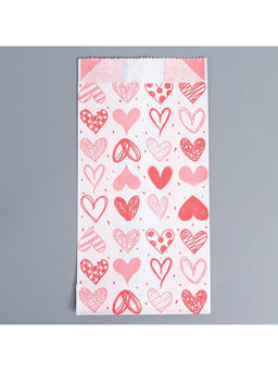 Цена за 50 шт. Пакет бумажный фасовочный, упаковка, крафт With Love, 17×10×6.5 см