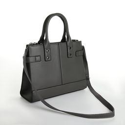 Сумка женская тоут, на молнии, цвет серый - Simaland фото 2