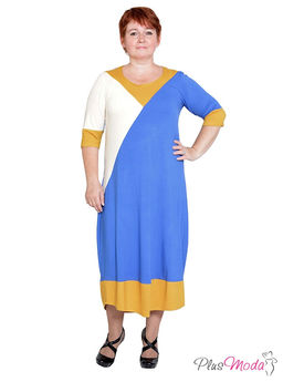 Платье Модель №122 размеры 50-72 - Plusmoda фото 2