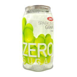 Напиток газированный без сахара со вкусом винограда Sparkling Grape Zero Sugar OKF, Корея, 350 мл