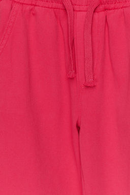 Fusya K?z Cocuk Pamuklu Beli Lastikli Pantolon Jean TKDSS24PL00002 - Trendyolmilla фото 5