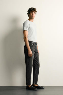 JEANS SLIM TAPERED FIT / Carb?n - Zara фото 4