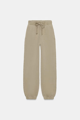 WASHED EFFECT FLEECE JOGGERS - Zara фото 7