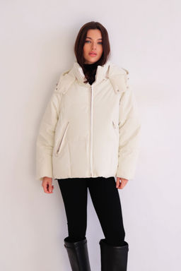 Martichelli Куртка зимняя айвори  фото 5