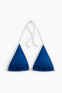 Top de bikini triangular con relleno