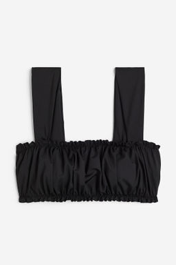 Top de bikini bandeau con relleno