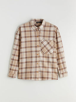 Ekose Oversize Kad?n G?mlek
