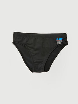 Bask?l? H?zl? Kuruyan Erkek ?ocuk Slip Mayo
